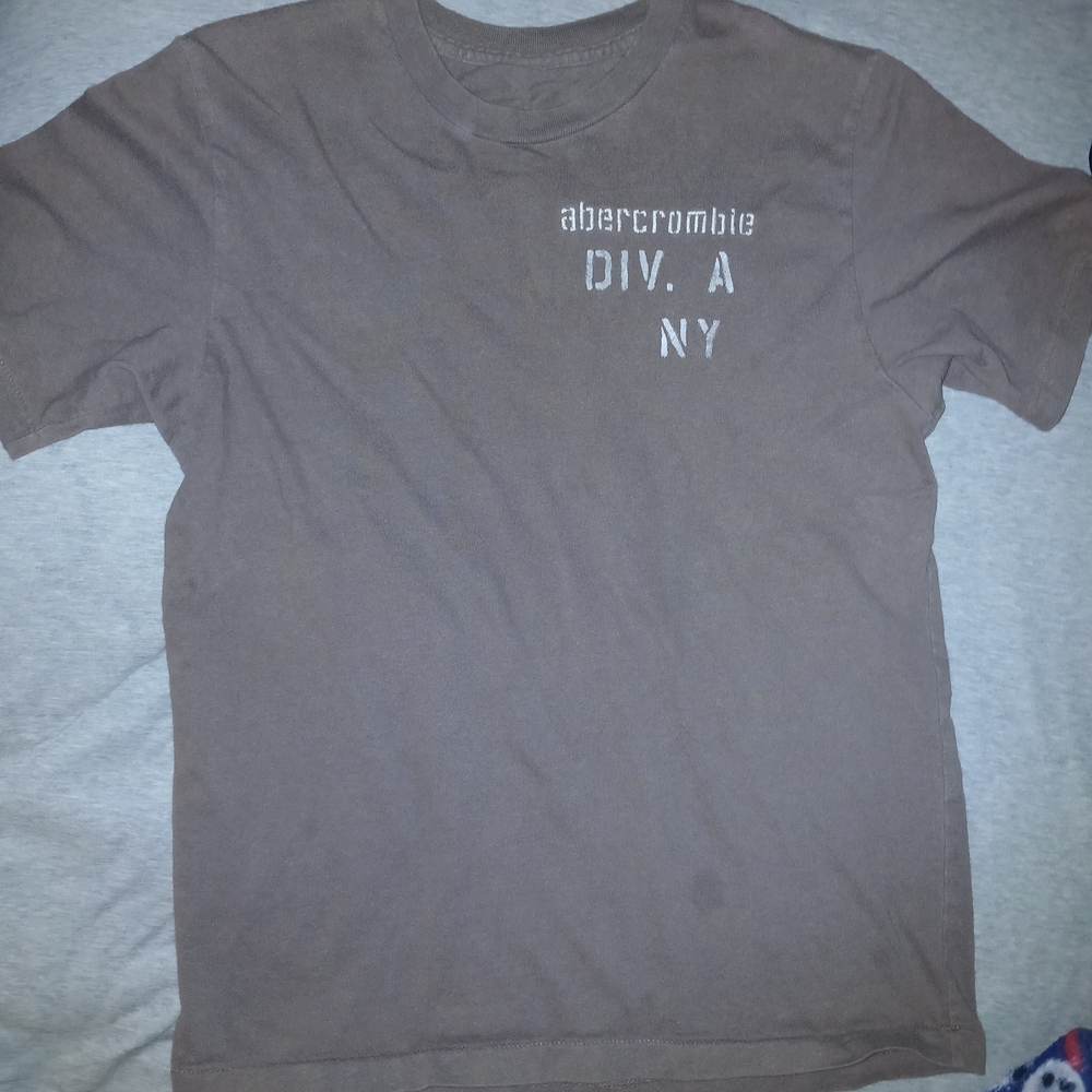 Abercrombie & Fitch Brown Graphic Tee